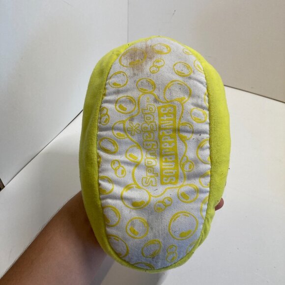 SpongeBob SquarePants Plush Slippers Nickelodeon 2003 Viacom Kids 2-3 Large - Picture 6 of 12